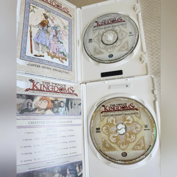 The Twelve Kingdoms Collection Vol 1-9 Anime Works DVD English Japan Dub